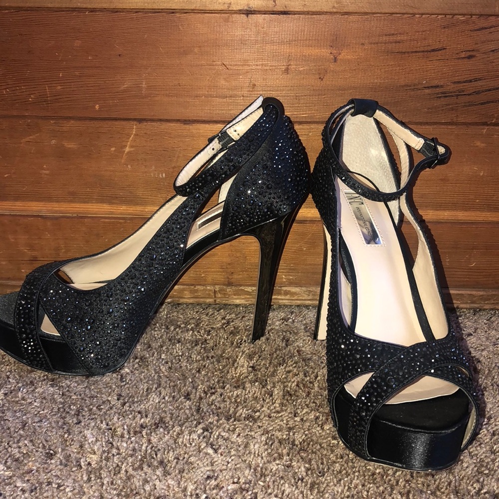 Prom heels, only worn once!